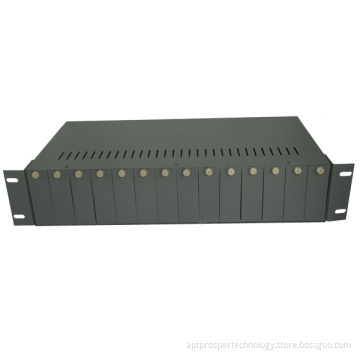 14 Grooves Media Converter Rack Mount for Standalone Media Converters (APT-CPS2-MC14)